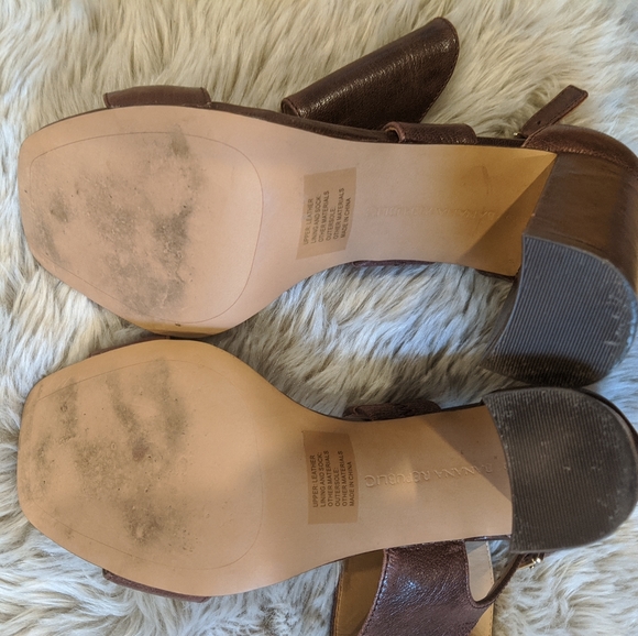 BANANA REPUBLIC - Leather High Heel Sandals - Picture 5 of 11